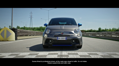 Abarth F595 - Dolby Atmos Binaural - Sound design - Headphones required